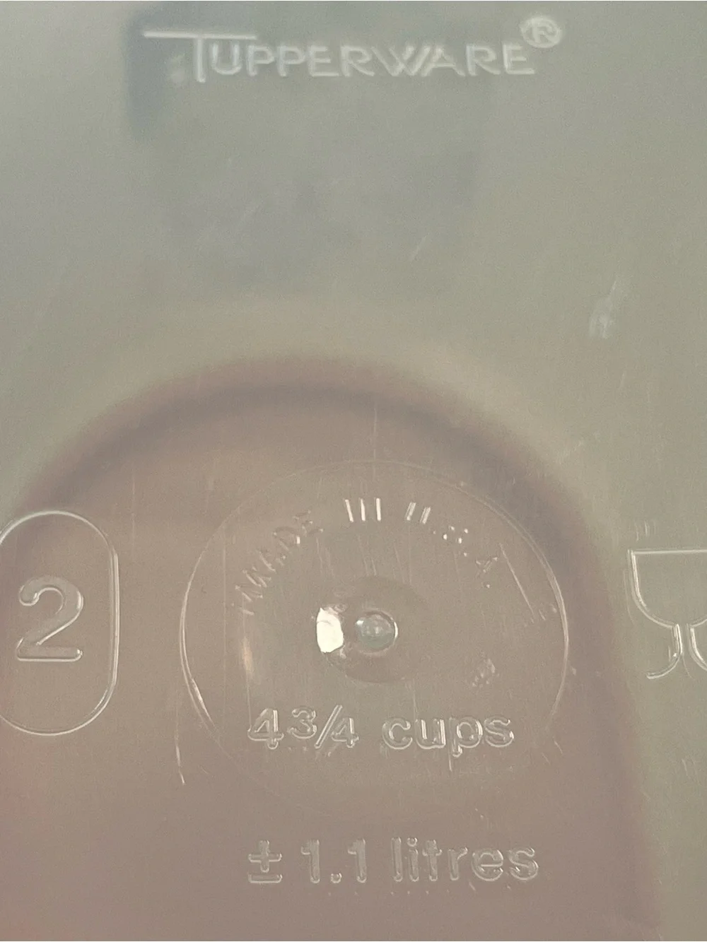 Tupperware vintage modular